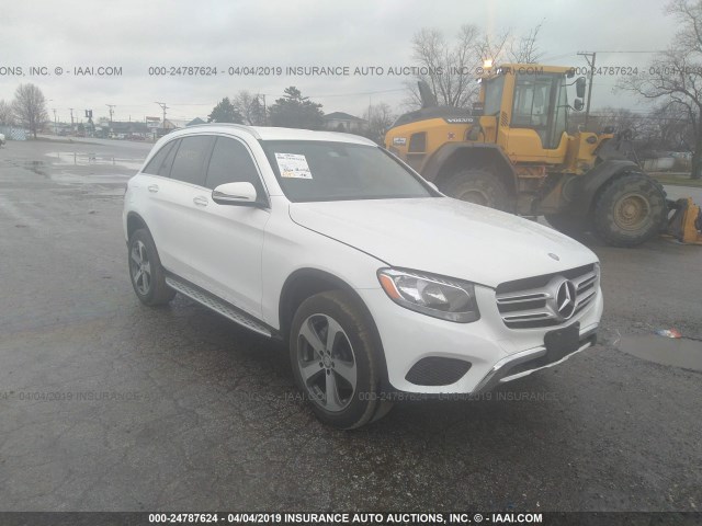 WDC0G4JB2GF099974 - 2016 MERCEDES-BENZ GLC WHITE photo 1