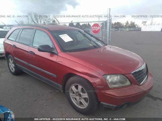 2C8GF48455R495237 - 2005 CHRYSLER PACIFICA RED photo 1