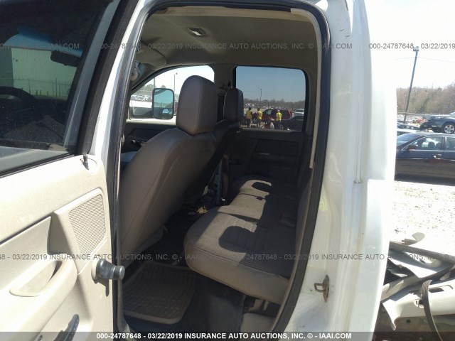 3D6WC78A38G238983 - 2008 DODGE RAM 5500 ST/SLT/LARAMIE WHITE photo 8