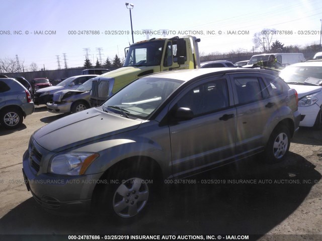 1B3HB28B48D670803 - 2008 DODGE CALIBER GOLD photo 2