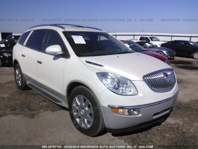 5GAKRDED1CJ399888 - 2012 BUICK ENCLAVE WHITE photo 1