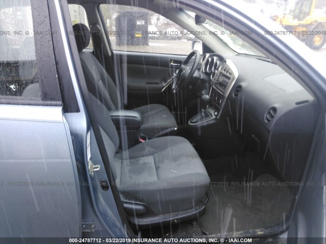 2T1LR32E03C076423 - 2003 TOYOTA COROLLA MATRIX  BLUE photo 5