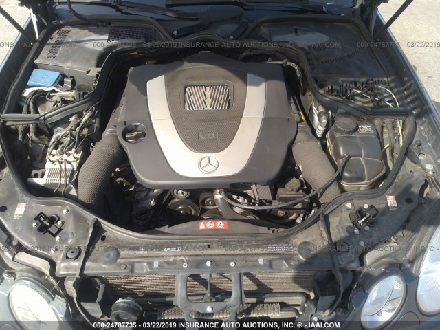 WDBUF56J36A897538 - 2006 MERCEDES-BENZ E GRAY photo 10