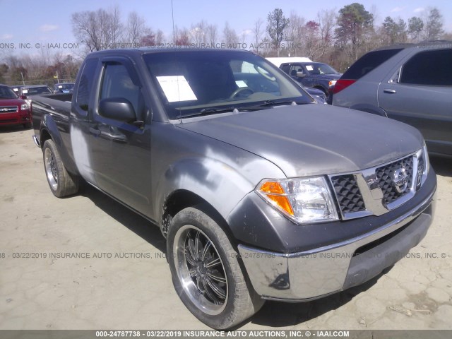 1N6AD06UX5C412562 - 2005 NISSAN FRONTIER KING CAB LE/SE/OFF ROAD GRAY photo 1