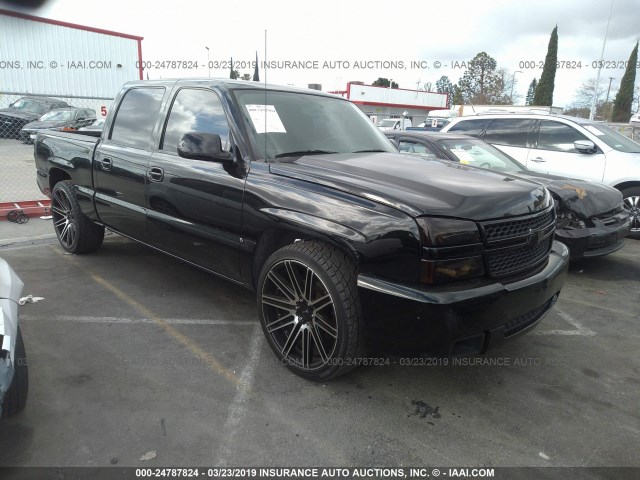 2GCEC13T261199008 - 2006 CHEVROLET SILVERADO C1500 BLACK photo 1