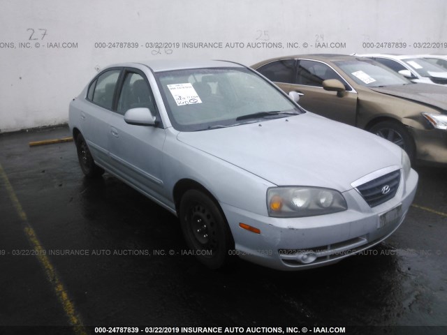 KMHDN46D46U258846 - 2006 HYUNDAI ELANTRA GLS/GT/LIMITED SILVER photo 1