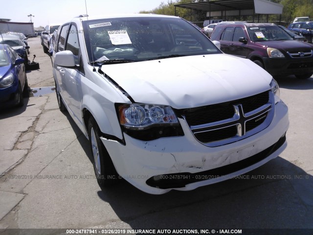 2C4RDGCG6KR542421 - 2019 DODGE GRAND CARAVAN  WHITE photo 6