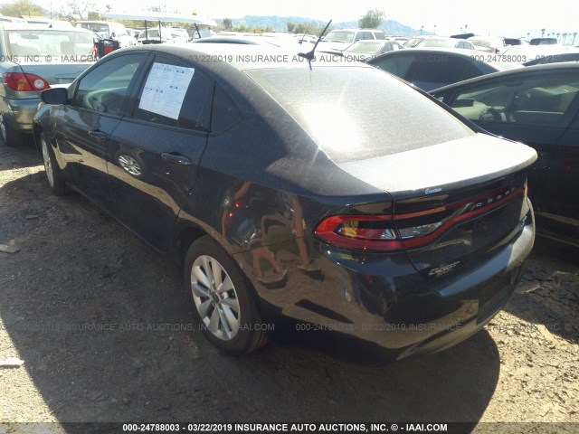 1C3CDFBB4ED693212 - 2014 DODGE DART SXT GRAY photo 3