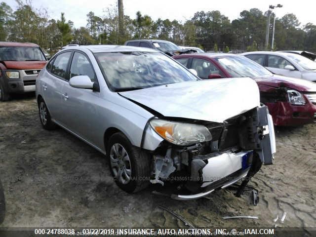 KMHDU46D79U745627 - 2009 HYUNDAI ELANTRA GLS/SE SILVER photo 1