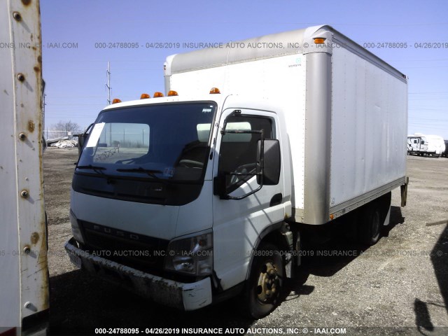 JL6AAE1S05K009167 - 2005 MITSUBISHI FUSO TRUCK FE 83D WHITE photo 2