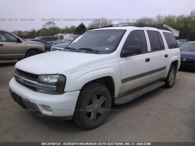 1GNES16S226104656 - 2002 CHEVROLET TRAILBLAZER EXT WHITE photo 2