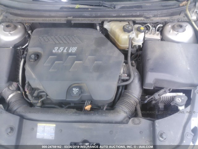 1G1ZG57N38F228609 - 2008 CHEVROLET MALIBU LS SILVER photo 10