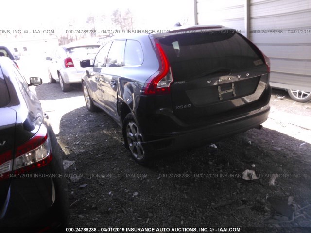 YV4940DL3D2434193 - 2013 VOLVO XC60 3.2 GRAY photo 3