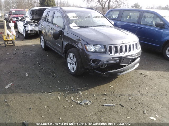 1C4NJDBB1HD154567 - 2017 JEEP COMPASS SPORT BLACK photo 6