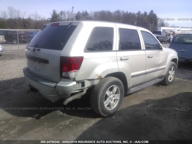 1J8GR48K47C610292 - 2007 JEEP GRAND CHEROKEE LAREDO/COLUMBIA/FREEDOM 棕色 照片 4