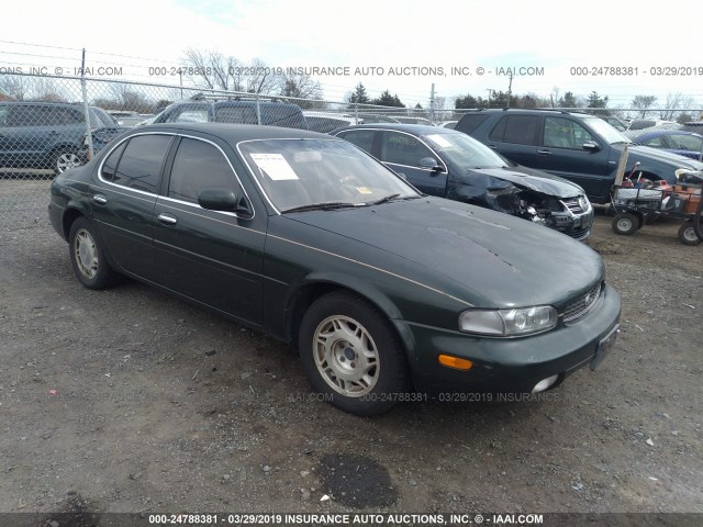 JNKAY21D9VM401636 - 1997 INFINITI J30 GREEN photo 1