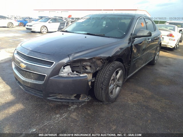 1G1ZC5E00CF274815 - 2012 CHEVROLET MALIBU 1LT 灰色 照片 2