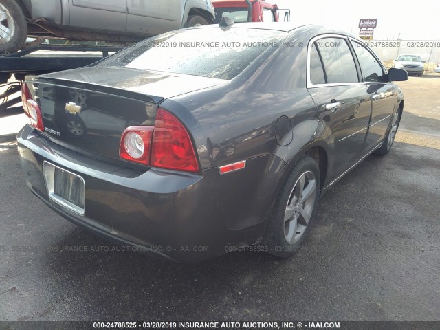 1G1ZC5E00CF274815 - 2012 CHEVROLET MALIBU 1LT 灰色 照片 4