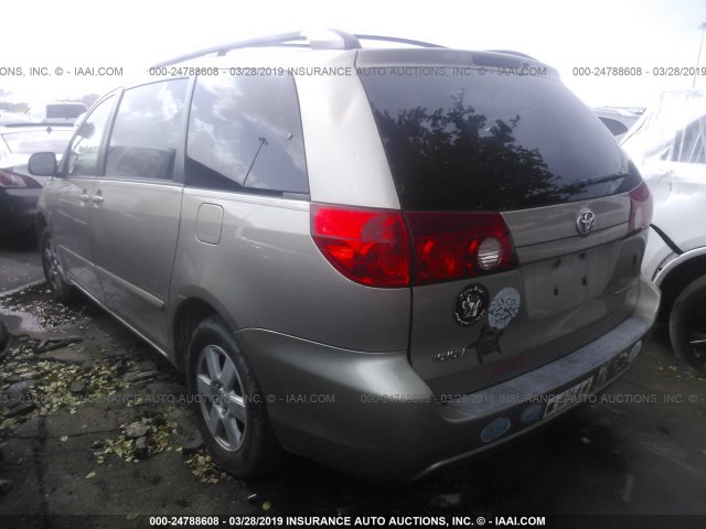 5TDZA23CX6S561611 - 2006 TOYOTA SIENNA CE/LE GRAY photo 3