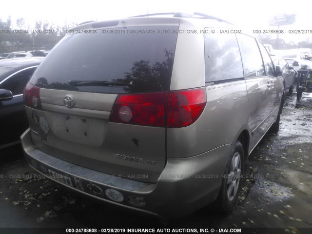 5TDZA23CX6S561611 - 2006 TOYOTA SIENNA CE/LE GRAY photo 4