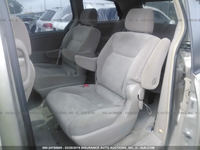 5TDZA23CX6S561611 - 2006 TOYOTA SIENNA CE/LE GRAY photo 8