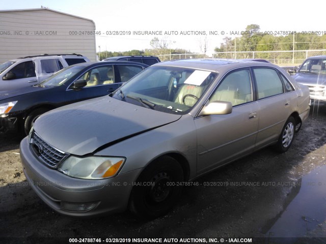 4T1BF28B24U357232 - 2004 TOYOTA AVALON XL/XLS GOLD photo 2