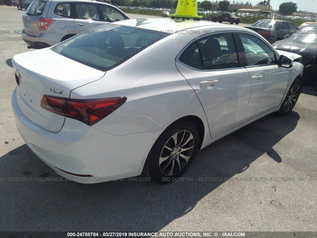 19UUB1F53FA027234 - 2015 ACURA TLX TECH WHITE photo 4