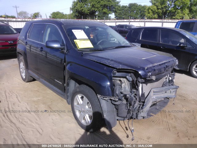 2GKALMEK4F6406588 - 2015 GMC TERRAIN SLE BLACK photo 1