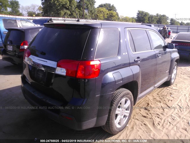 2GKALMEK4F6406588 - 2015 GMC TERRAIN SLE BLACK photo 4