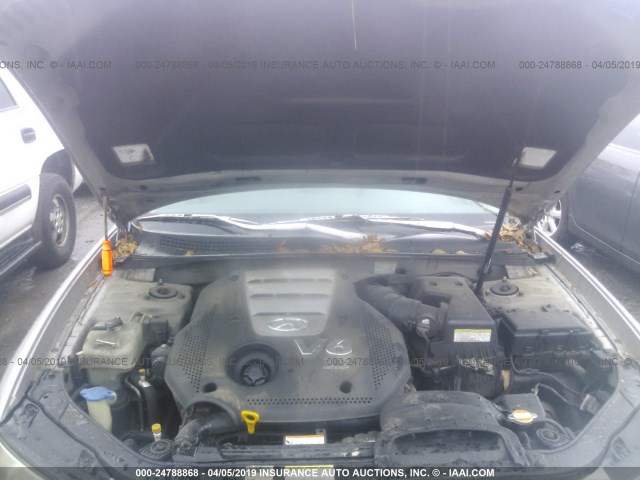 5NPEU46F66H018236 - 2006 HYUNDAI SONATA GLS/LX SILVER photo 6