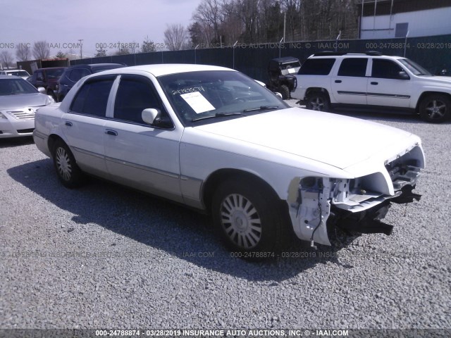 2MEFM75V67X615383 - 2007 MERCURY GRAND MARQUIS  WHITE photo 1