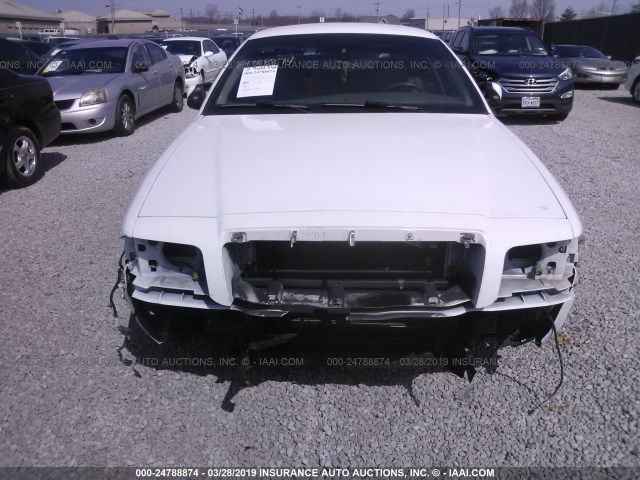 2MEFM75V67X615383 - 2007 MERCURY GRAND MARQUIS  WHITE photo 6