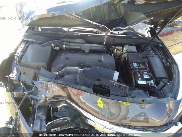 1G11C5SL0FF155811 - 2015 CHEVROLET MALIBU 1LT 紫色 照片 10