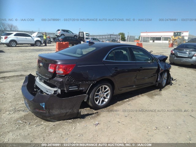 1G11C5SL0FF155811 - 2015 CHEVROLET MALIBU 1LT 紫色 照片 4