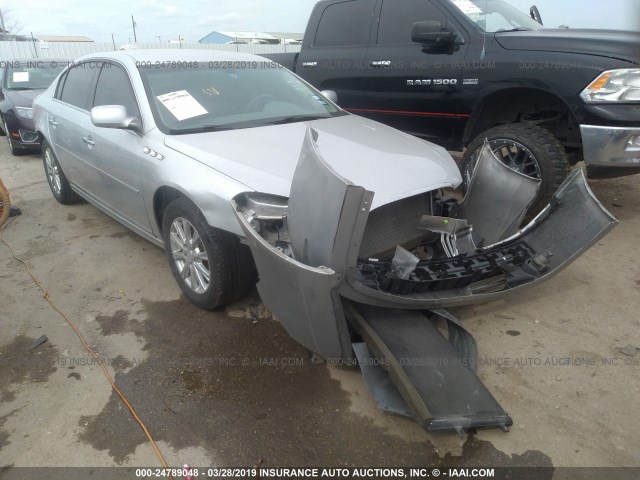 1G4HC5EM0BU110136 - 2011 BUICK LUCERNE CXL SILVER photo 1