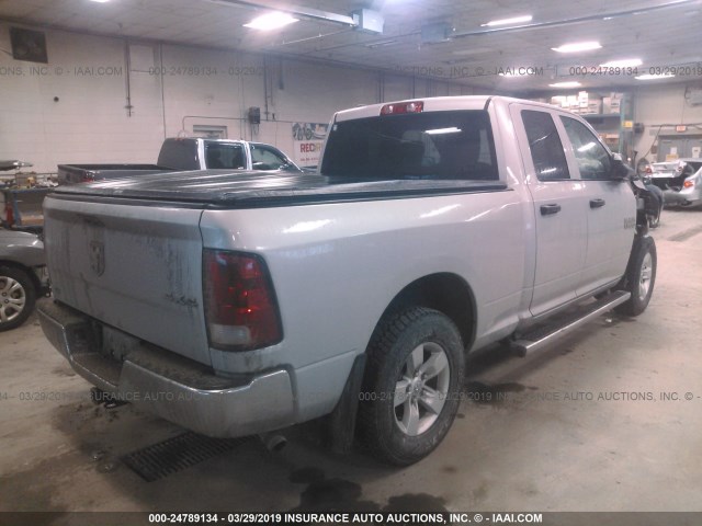 1C6RR7FM6FS655882 - 2015 RAM 1500 ST SILVER photo 4