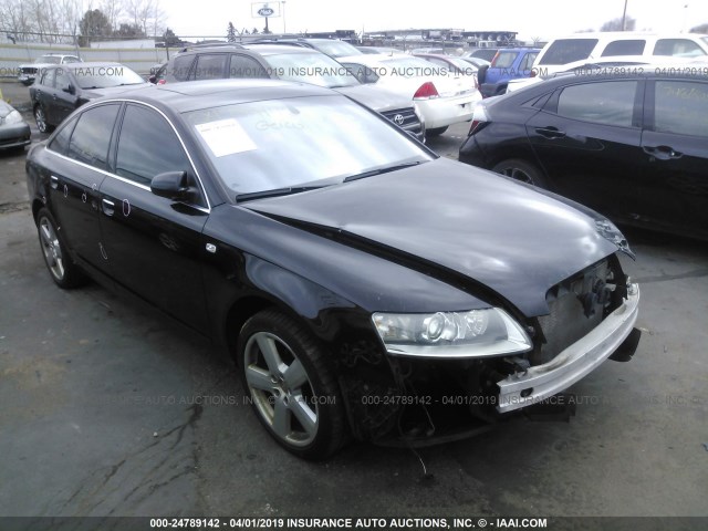 WAUDH74F08N181632 - 2008 AUDI A6 3.2 QUATTRO BLACK photo 1