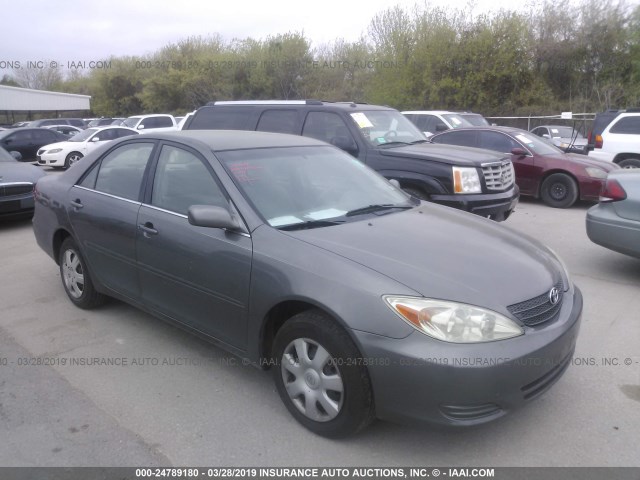 4T1BE32K73U648633 - 2003 TOYOTA CAMRY LE/XLE/SE GRAY photo 1