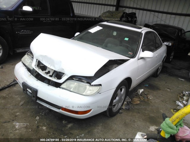 19UYA2253VL002725 - 1997 ACURA 3.0CL WHITE photo 2