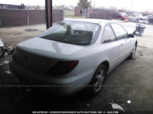 19UYA2253VL002725 - 1997 ACURA 3.0CL WHITE photo 4