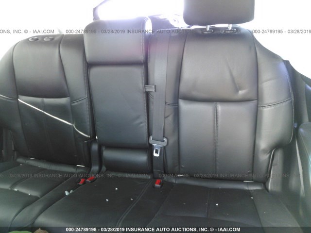 5N1AR2MN3DC612057 - 2013 NISSAN PATHFINDER S/SV/SL/PLATINUM BLACK photo 8