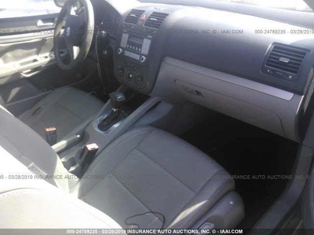 3VWEF71K87M119223 - 2007 VOLKSWAGEN JETTA WOLFSBURG 灰色 照片 5
