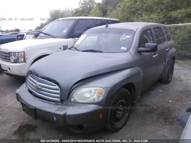3GNDA13D37S598324 - 2007 CHEVROLET HHR LS Gris foto 2
