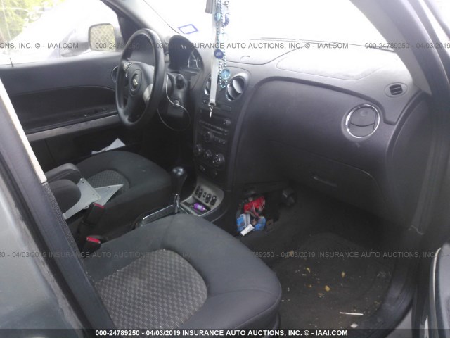 3GNDA13D37S598324 - 2007 CHEVROLET HHR LS Gris foto 5