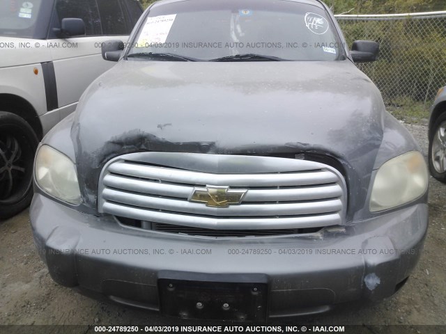 3GNDA13D37S598324 - 2007 CHEVROLET HHR LS Gris foto 6