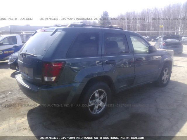 1J4GR48K75C527339 - 2005 JEEP GRAND CHEROKEE LAREDO/COLUMBIA/FREEDOM 绿色 照片 4