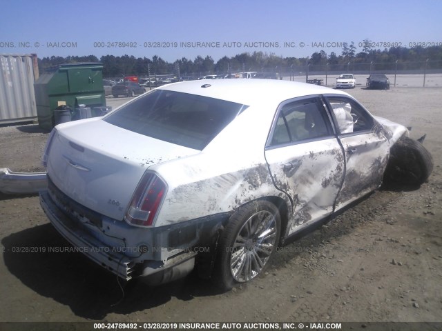 2C3CCAPG2DH504522 - 2013 CHRYSLER 300C LUXURY WHITE photo 4