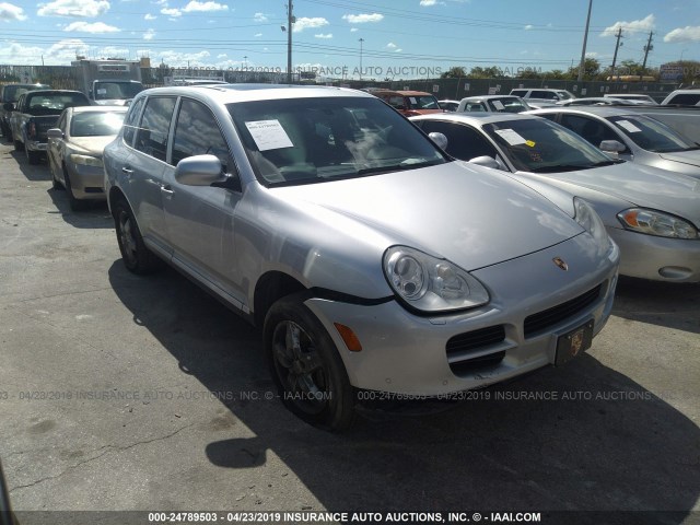 WP1AB29P64LA70373 - 2004 PORSCHE CAYENNE S SILVER photo 1