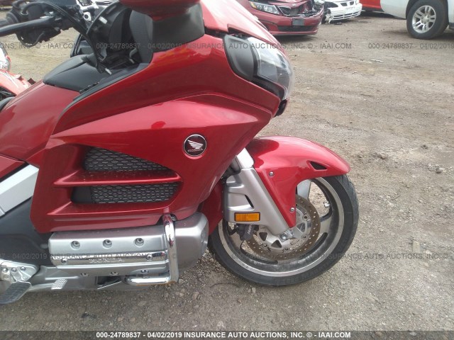 JH2SC68H3EK200385 - 2014 HONDA GL1800 H RED photo 5