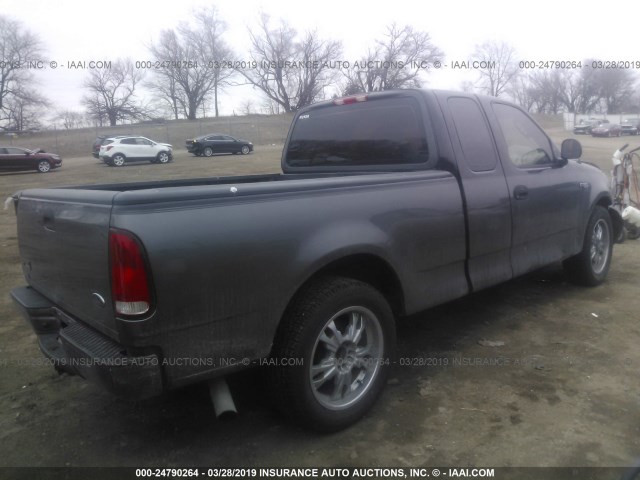 2FTRX17254CA61794 - 2004 FORD F-150 HERITAGE CLASSIC GRAY photo 4